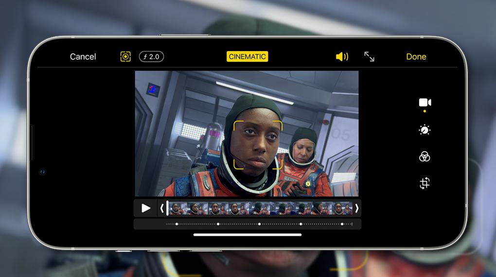 Chế độ quay Cinematic - iPhone 13 Pro Max 128GB