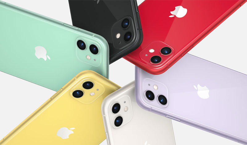 Điện thoại iPhone 11 64GB | Thiết kế nhiều màu sắc