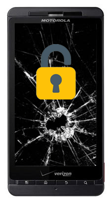 how to unlock a broken android phone
