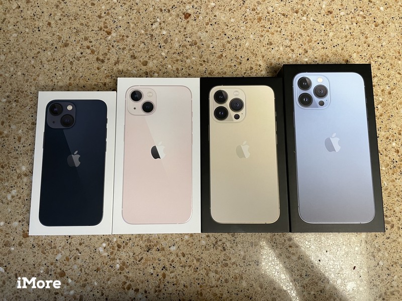 Iphone 13 Boxes Lineup